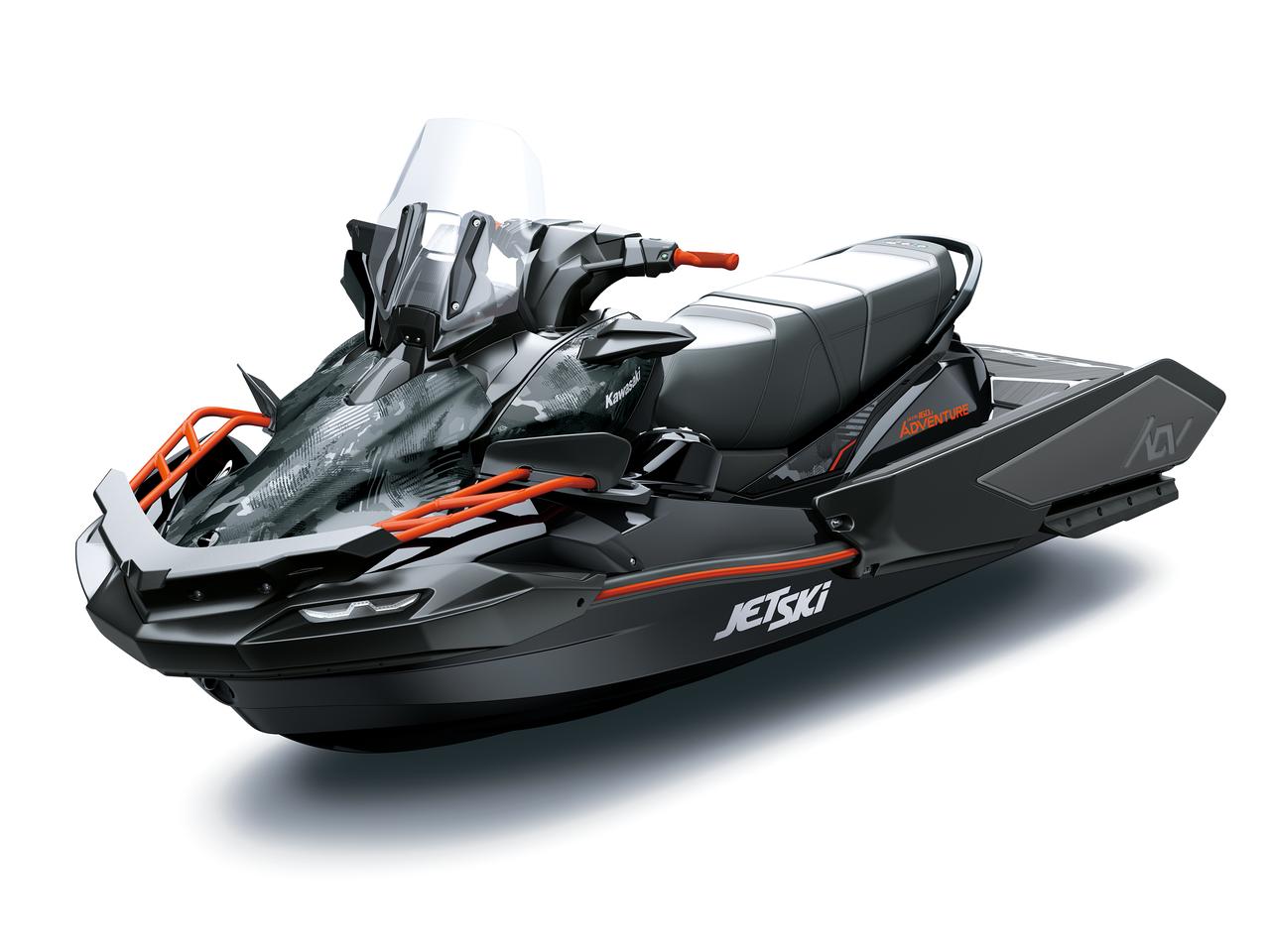 画像: Kawasaki JET SKI ULTRA 160LX ADVENTURE 2027年モデル 導入予定時期:2027年春頃予定 メーカー販売予定価格:3,366,000円(税込) カラー:フラグメントカモグレー