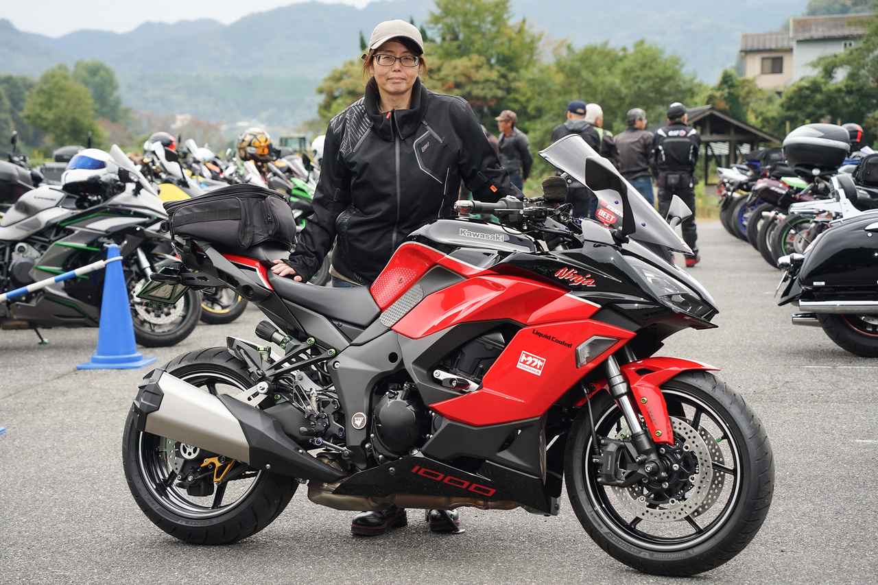 画像: ちえちゃん さん（山口県）／愛車：Ninja 1000SX 40th Anniversary Edition  ▶▶▶Ninja 1100SX｜製品ページはこちら
