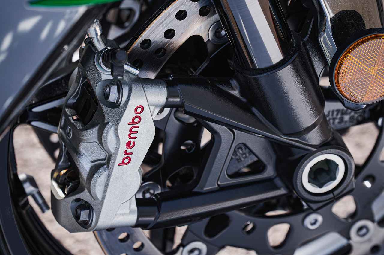画像: 新型Ninja H2 CARBON:ブレンボ製「Hypure」