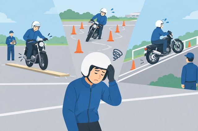画像: 一本橋という名の難関