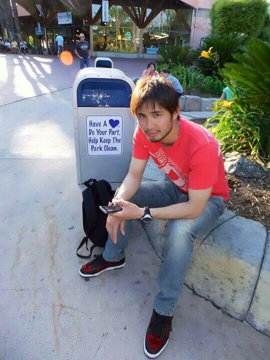 画像: 留学生だった頃の中村さん