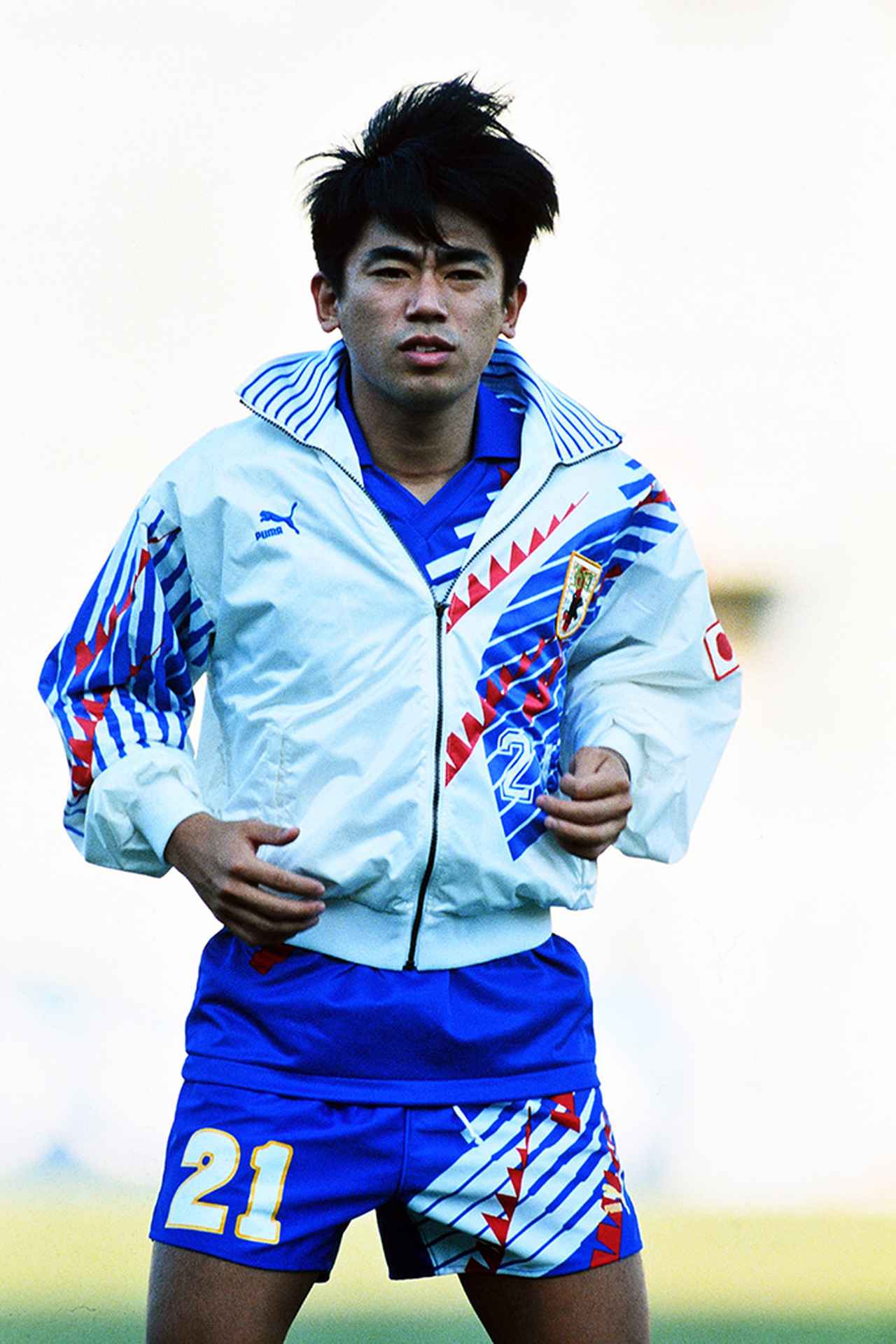 画像: 日本代表での三浦泰年 (C)Getty Images