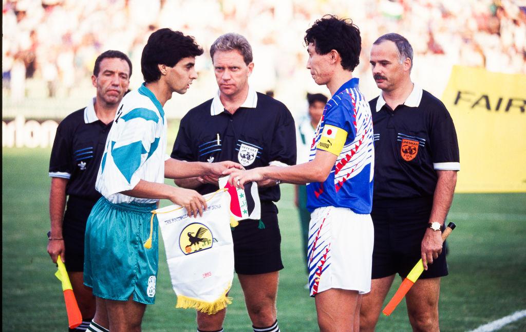 画像: “ドーハの悲劇”のイラク戦で主将を務めた柱谷哲二 (C)Getty Images