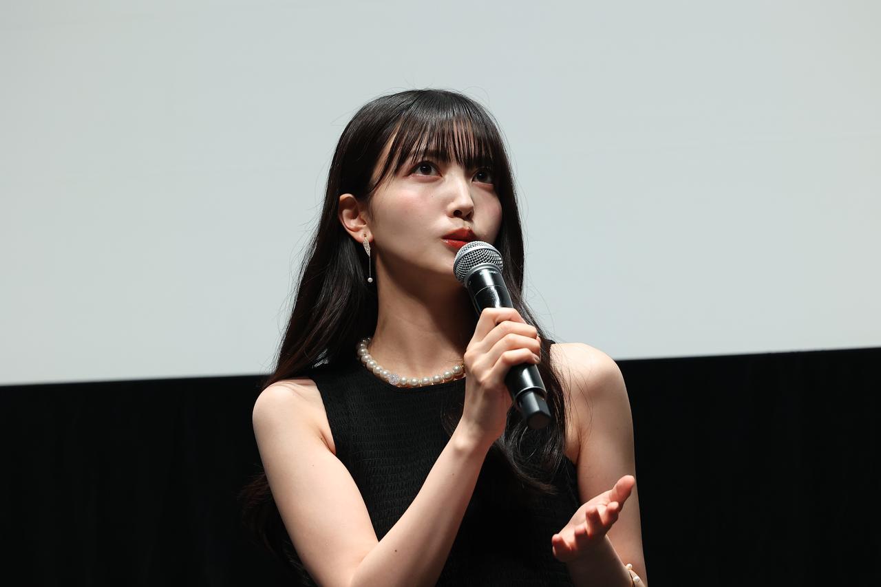 画像: ©TIFF　11月27日の横浜アリーナ公演をもって、乃木坂46から卒業する久保史緒里。今後やってみたい役を問われると、朝倉と同じく「悪役」と答えた。