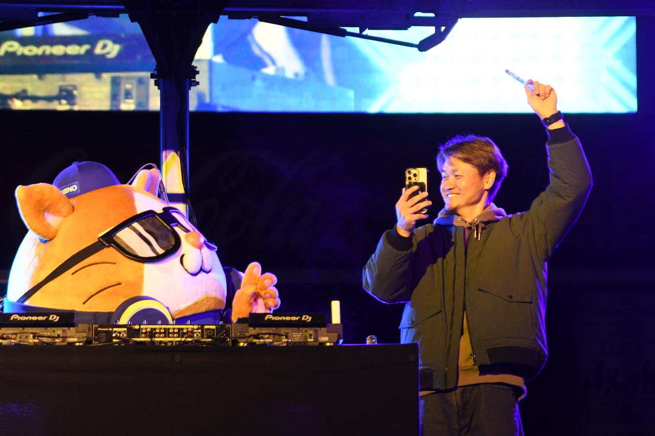 画像1: DJ.STARMAN はOB大和と雨天中止のリベンジを果たす