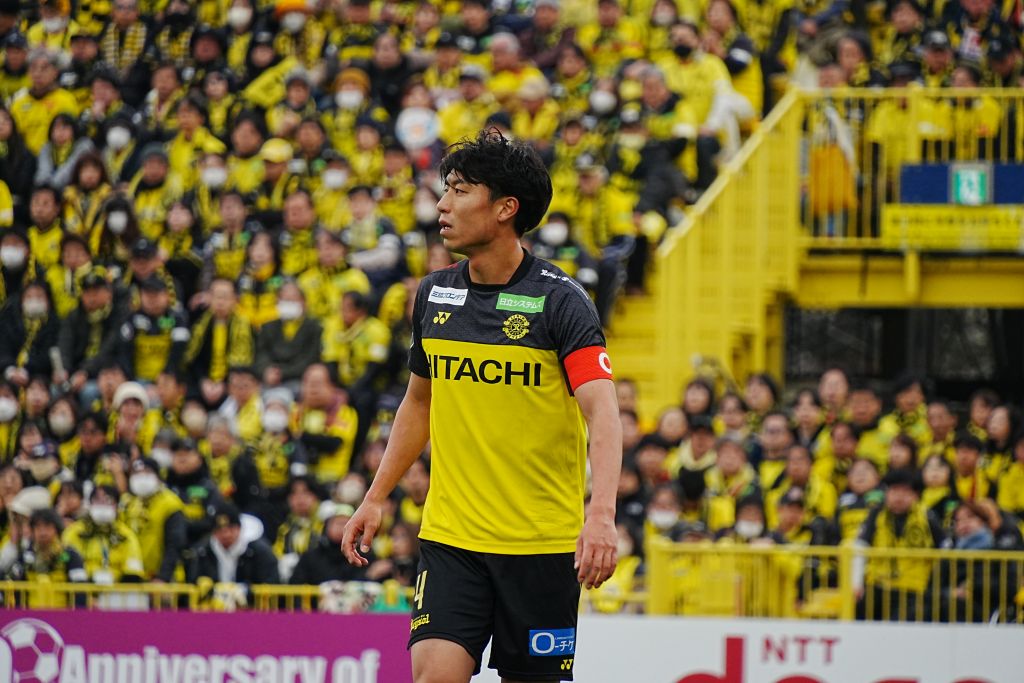 画像: この日、キャプテンマークを巻いてフル出場した古賀（写真　浅野凜太郎）