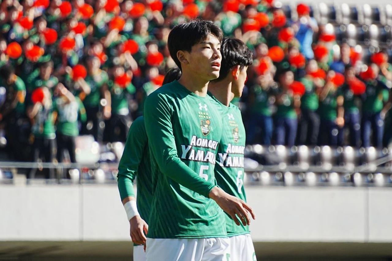 画像: 1回戦のピッチに立った大場