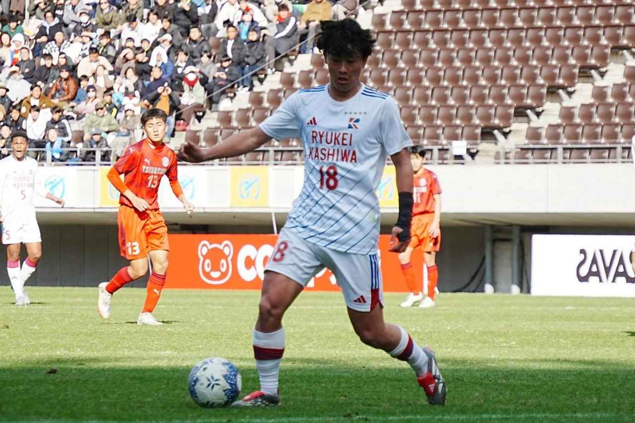 画像: 後半から出場した金子(写真:浅野凜太郎)