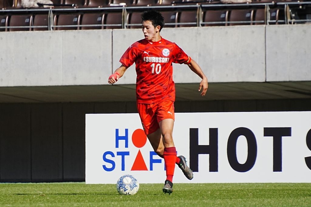 画像: ドリブルする河野(写真:浅野凜太郎)