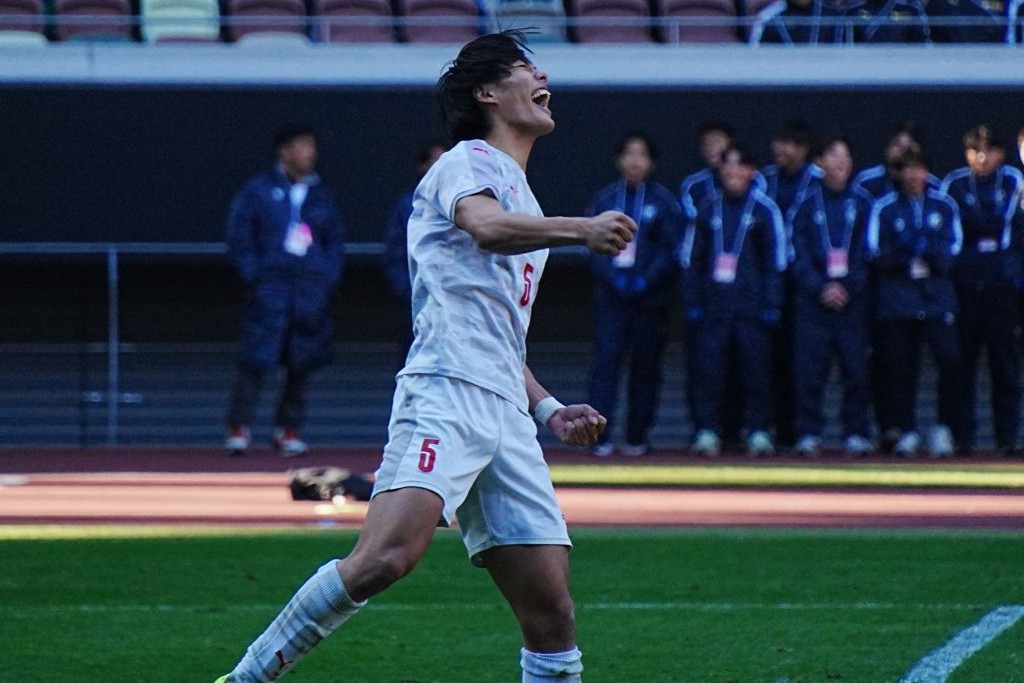 画像: 苦手なPKを決めてよろこぶ中野（写真　浅野凜太郎）