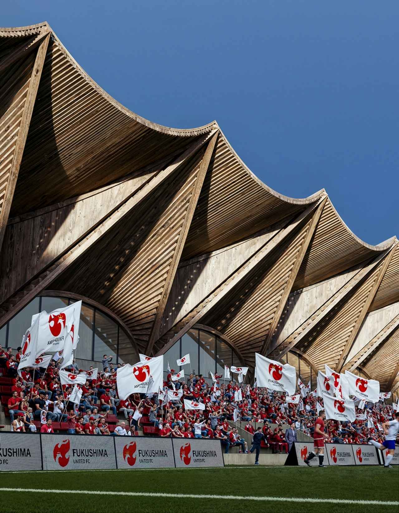 画像2: J3福島、新スタジアムのコンセプトを発表！「式年遷宮」から着想を得た地域参加型『完全木造スタジアム』