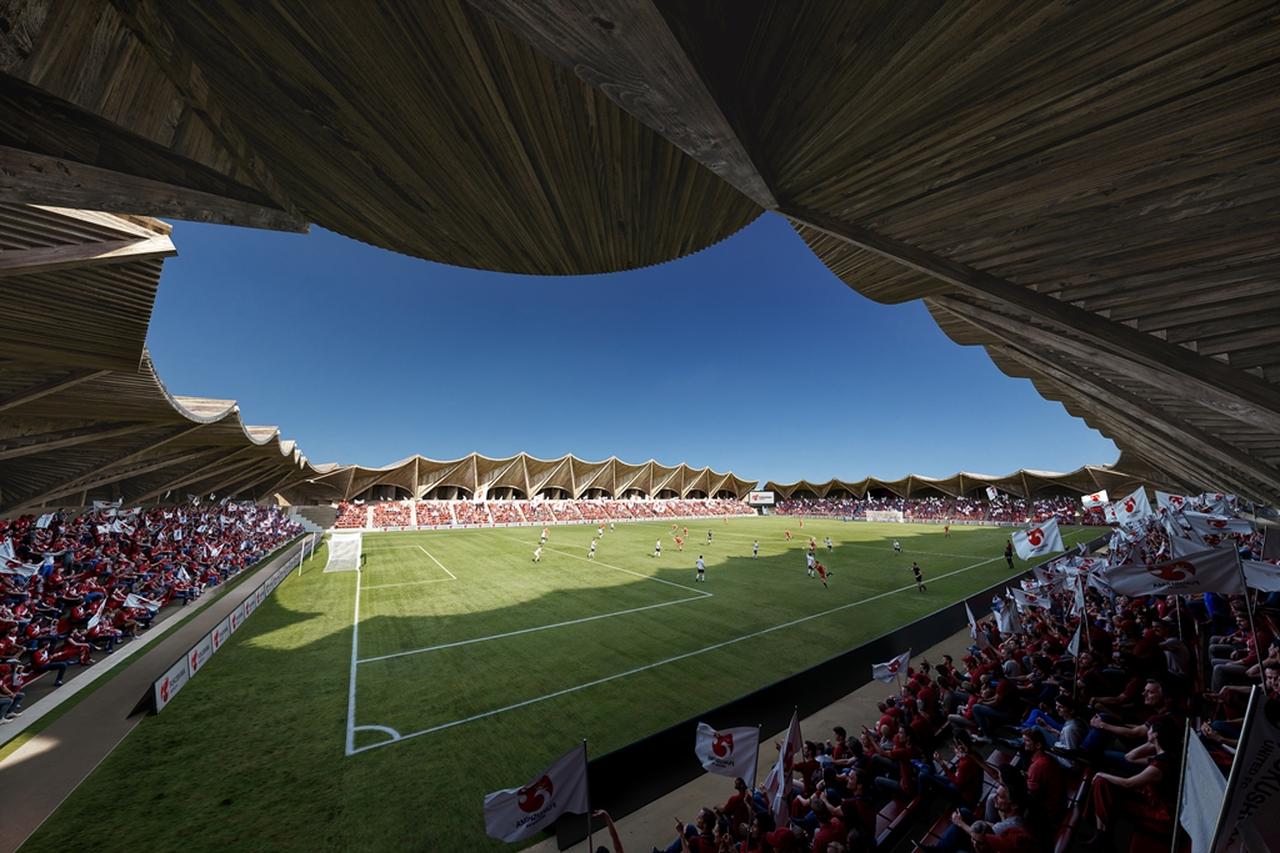 画像3: J3福島、新スタジアムのコンセプトを発表！「式年遷宮」から着想を得た地域参加型『完全木造スタジアム』