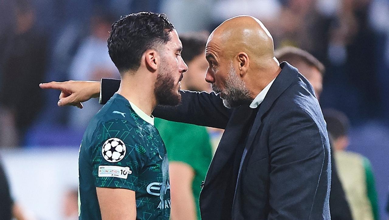 画像: 「メッシは絶対やらなかった」グアルディオラ監督、『超絶ラボーナ』アシストのシェルキに苦言 - Qoly-Sports＆the Style