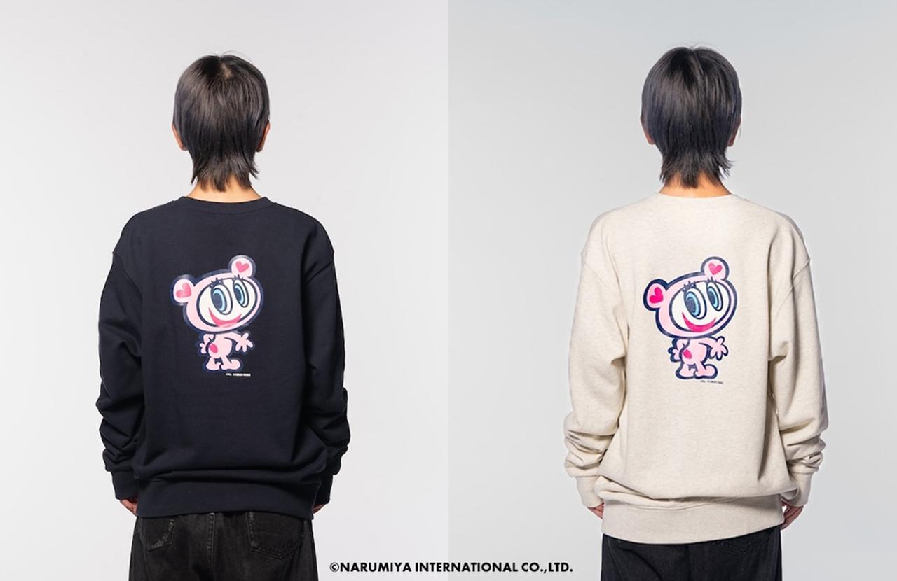 画像: Angel Blue x CEREZO OSAKAコラボ クルーネックスウェット（税込6,600円）