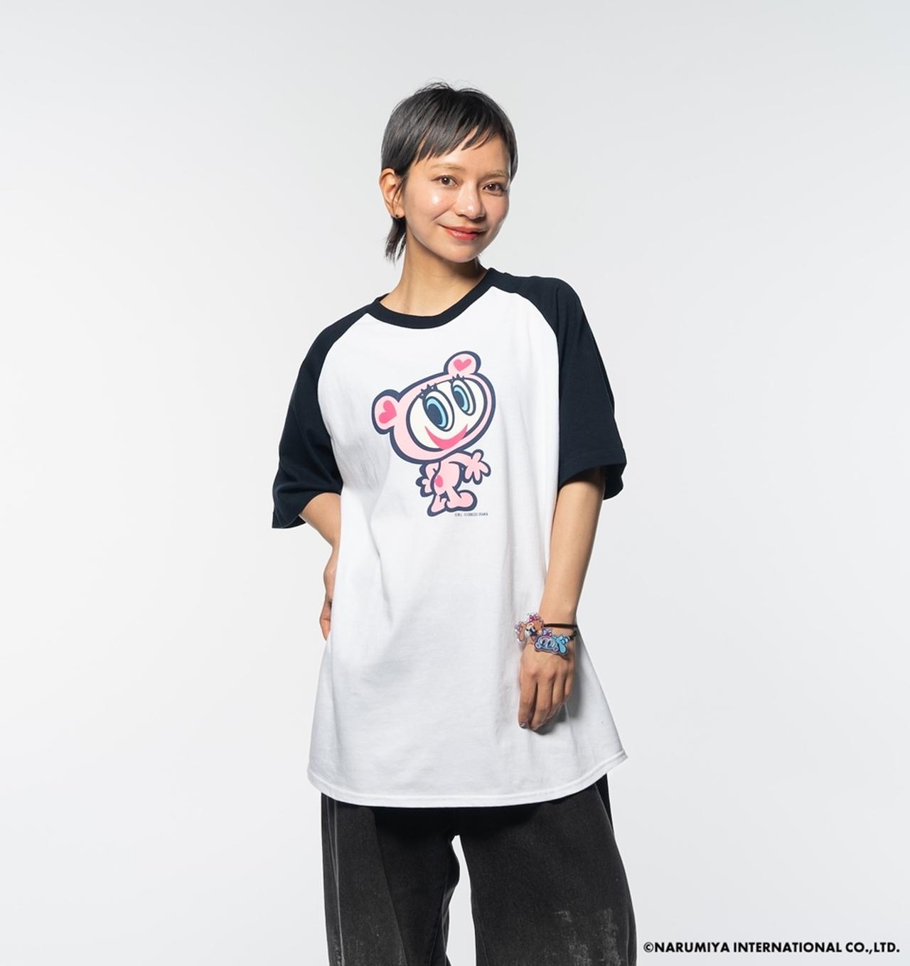 画像: Angel Blue x CEREZO OSAKAコラボ ラグランスリーブ Tシャツ（税込4,700円）
