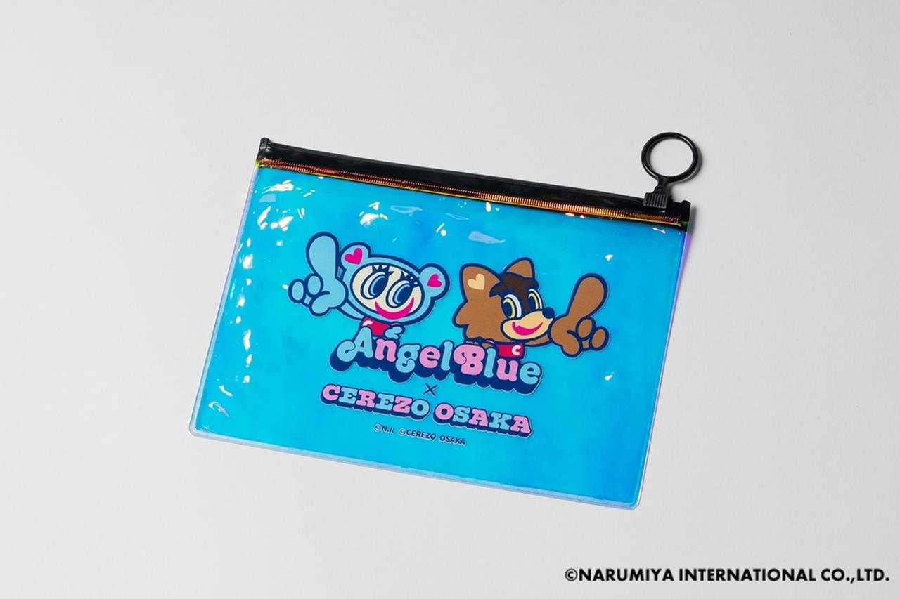 画像: Angel Blue x CEREZO OSAKAコラボ オーロラポーチ（税込2,000円）