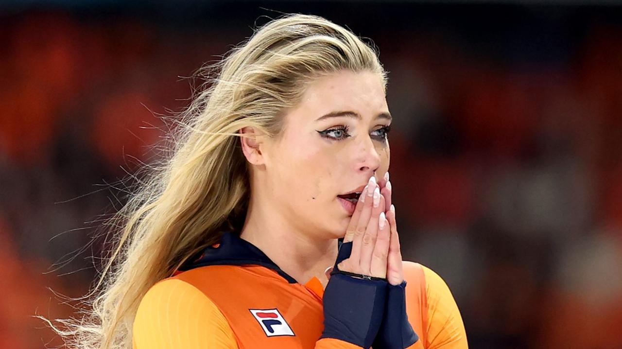 画像: 2026冬季五輪、金メダルで涙のオランダ美女選手、『スポーツブラ姿で約1.5億円を稼ぐ可能性』と海外紙 - Qoly-Sports＆the Style