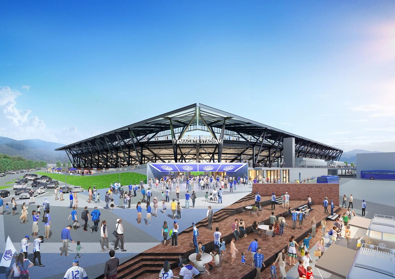 画像: メインゲート 完成予想図