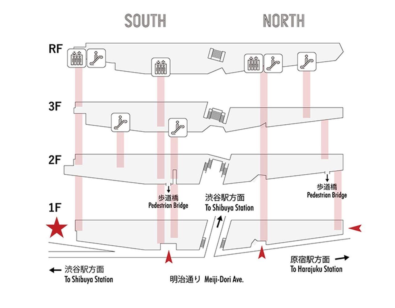 画像: ※待機列について:8:00〜、MIYASHITA PARK 1Fの出入り口付近(渋谷駅側の1F 遊歩道を通って正面あたり)で待機列形成を開始