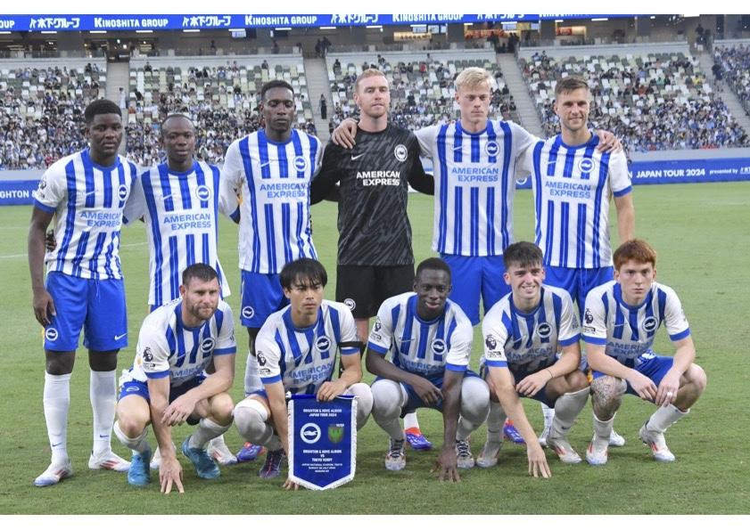 画像: ブライトンのスターティングイレブンは？