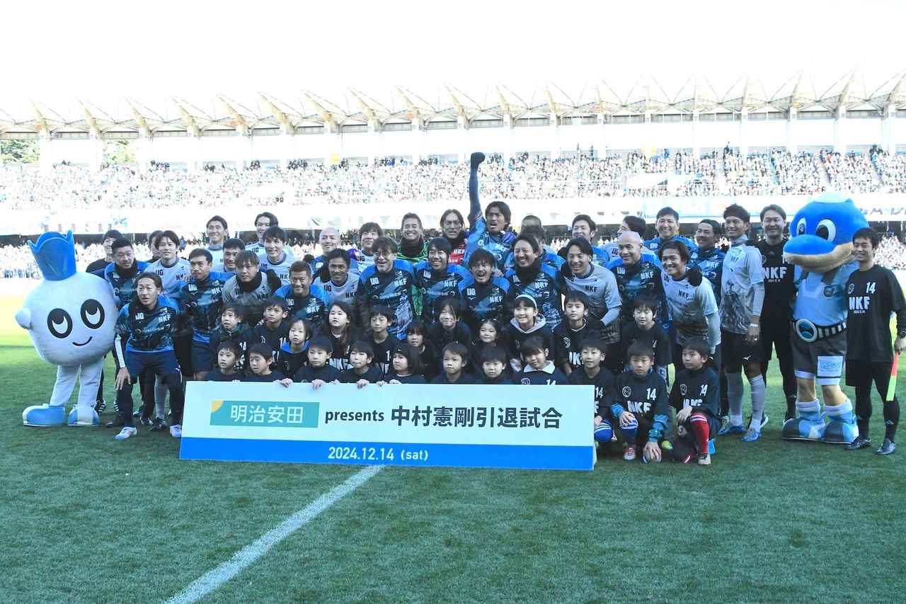 画像5: 「幸せな時間だった」川崎フロンターレ中村憲剛が5年越しの引退試合　「日本サッカーのレベルを上げたい」「自分の信念を元にコツコツ頑張る」と今後の抱負も