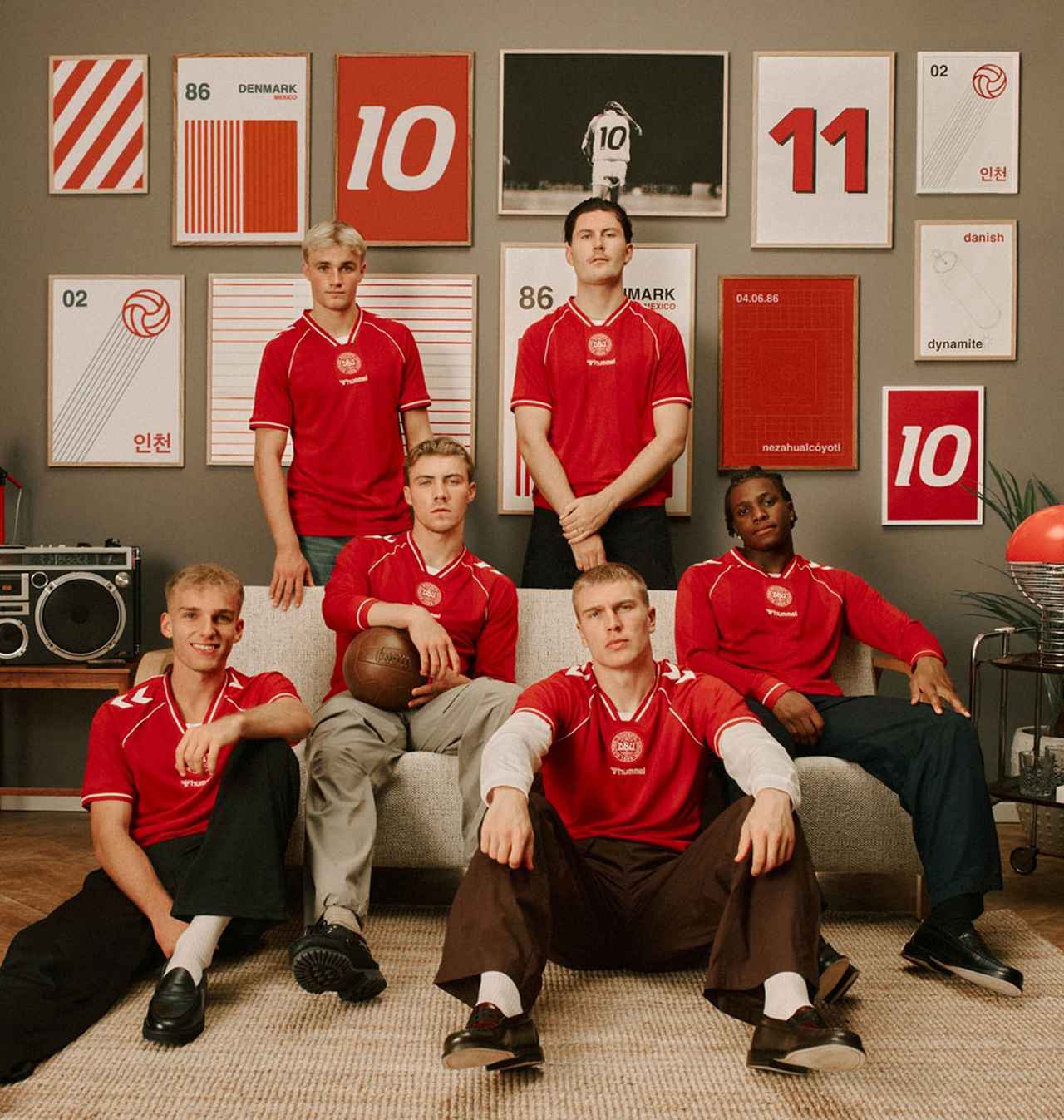 画像4: Denmark 2026 hummel Home