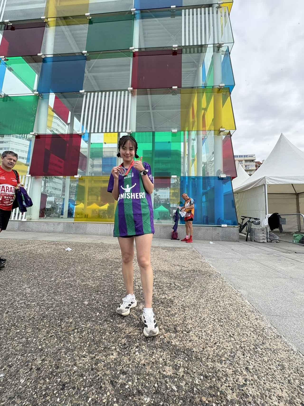 画像4: 「可愛いメダルが欲しくて、スペインのマラソン大会にも参加しました」初日から連日満席の映画『藍反射』に出演の女優・中山来未が語るランニング沼