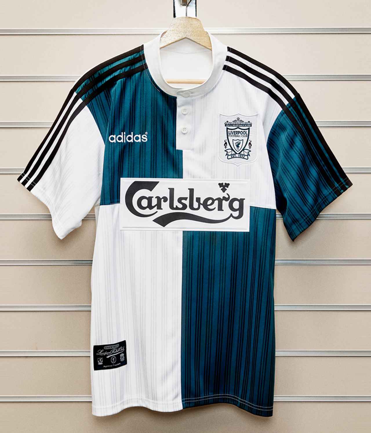 画像1: Liverpool 1995-96 adidas Away Remake