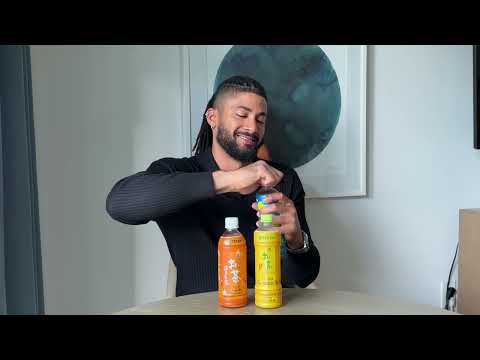 画像: タティスJr.選手 様々なお～いお茶を体験（日本語字幕付き） www.youtube.com