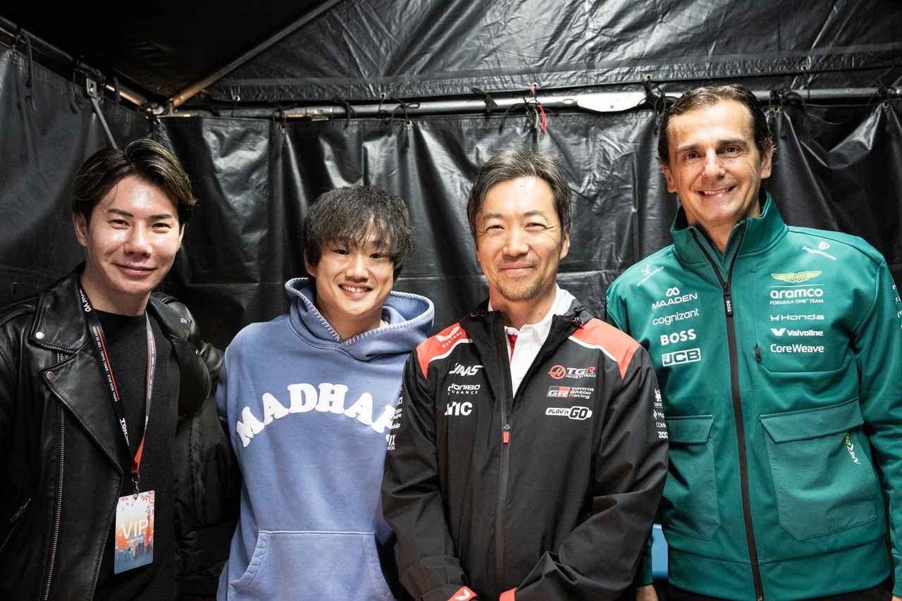 画像1: 東京タワーに角田裕毅ら、歴代スターが集結『F1 TOKYO FAN FESTIVAL 2026 』