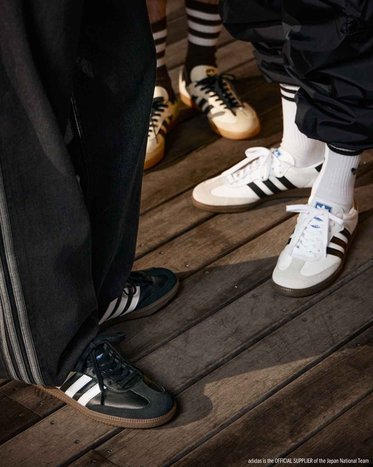 画像2: adidas Originals、サッカーW杯に向け長尾謙杜さん起用の新キャンペーン！『SAMBA』に焦点を当てた“ブロークコアスタイル”