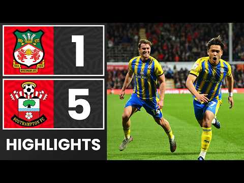 画像: Saints hit FIVE past Wrexham | Wrexham 1-5 Southampton | Highlights www.youtube.com