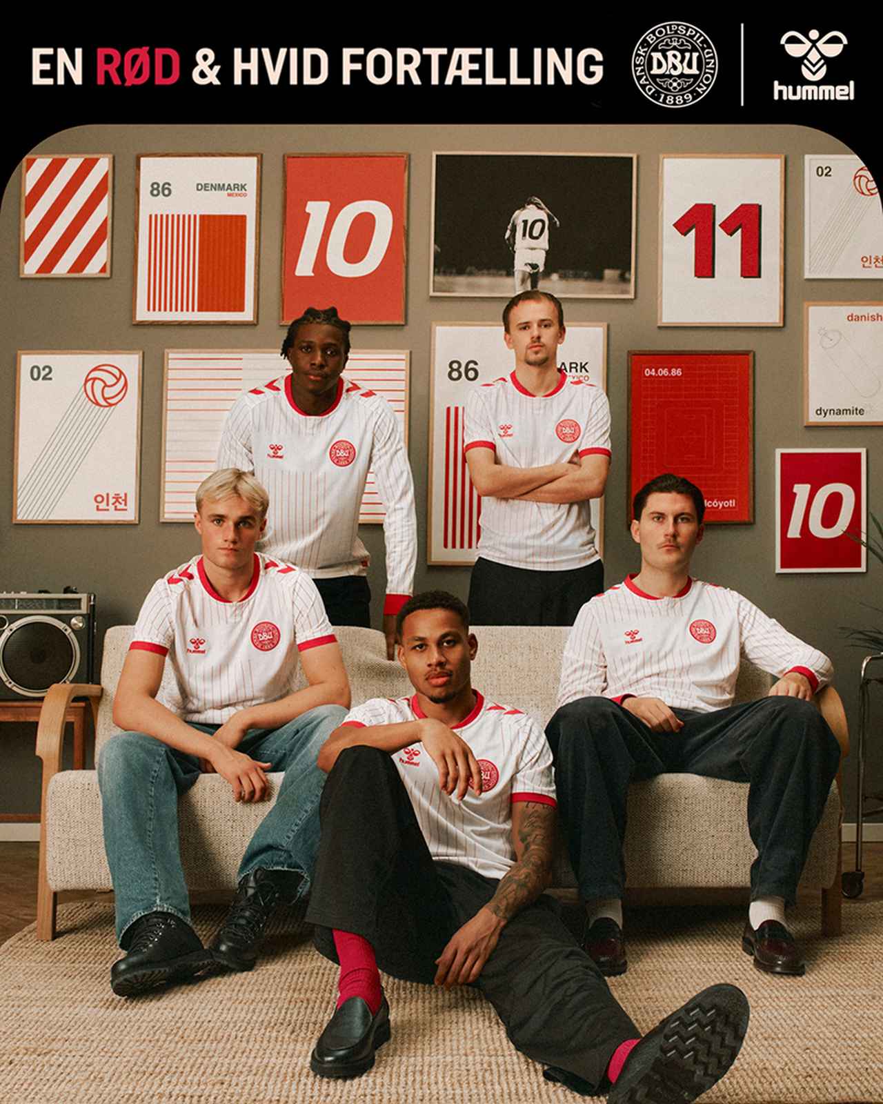 画像3: Denmark 2026 hummel Away