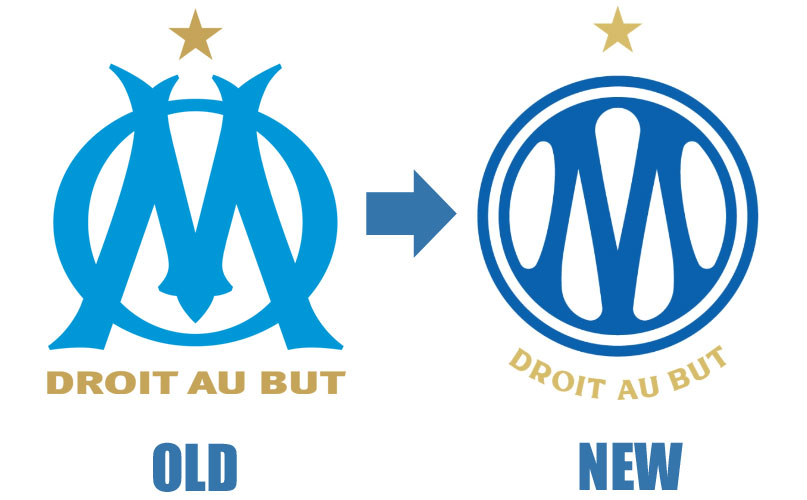 画像2: 名門マルセイユ、新エンブレムを発表！22年ぶりの変更も「がっかり」「インテルか」などファンは酷評