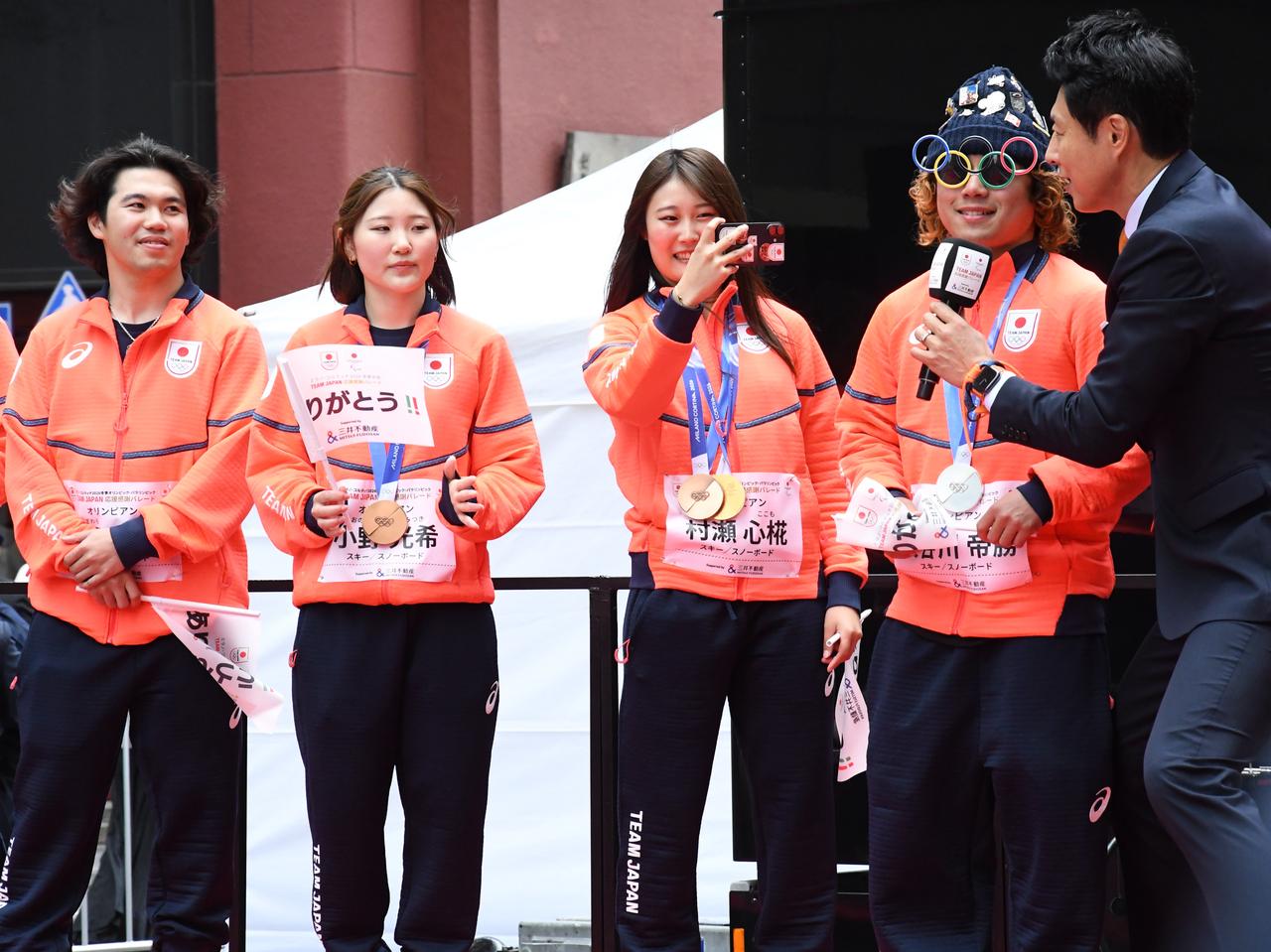 画像: 長谷川帝勝選手（スノーボード・男子スロープスタイル／銀メダル）