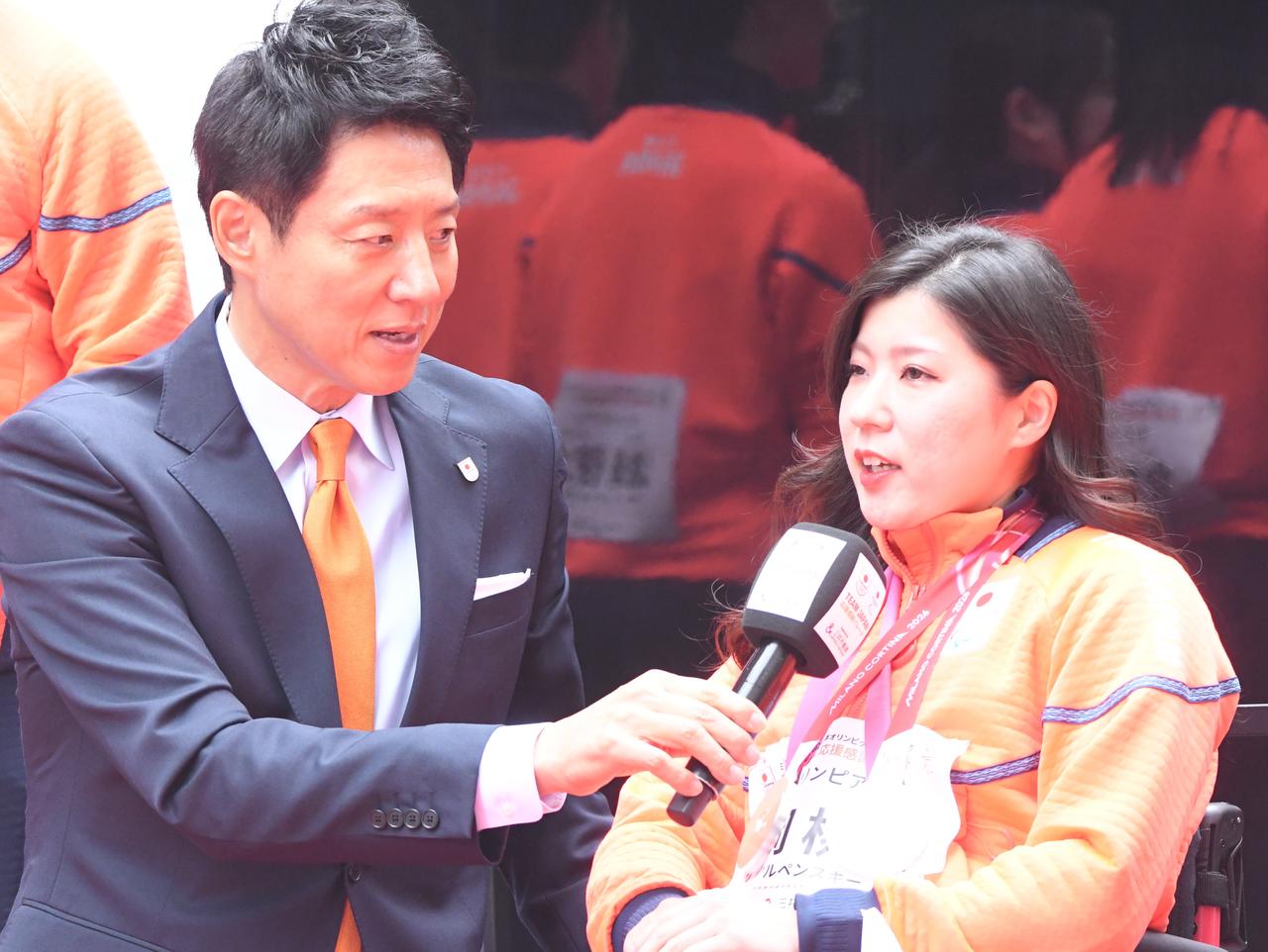 画像: 村岡桃佳（パラアルペンスキースーパー大回転、大回転／銀メダル）