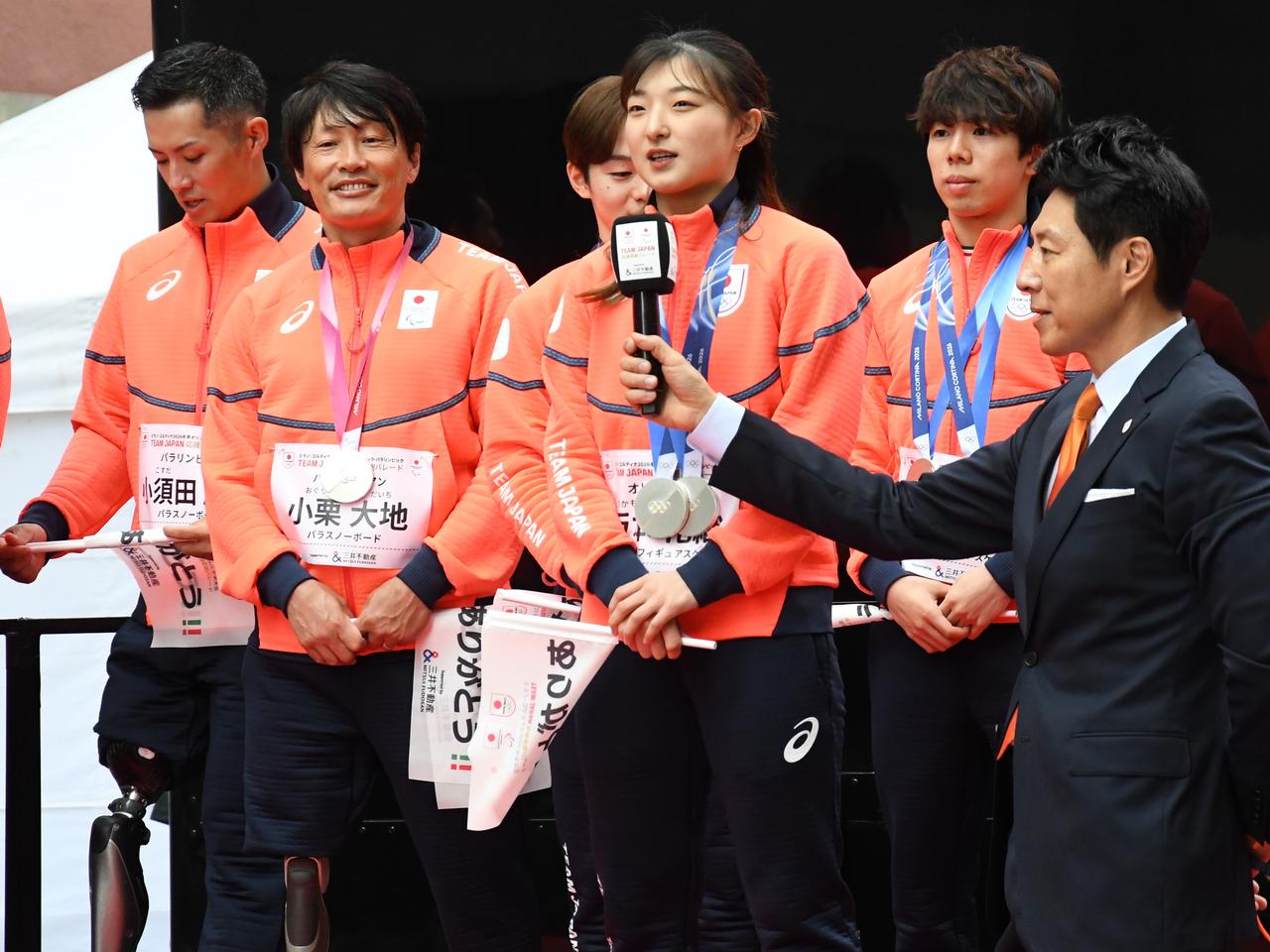 画像: 坂本花織（フィギュアスケート団体、女子シングル／銀メダル）