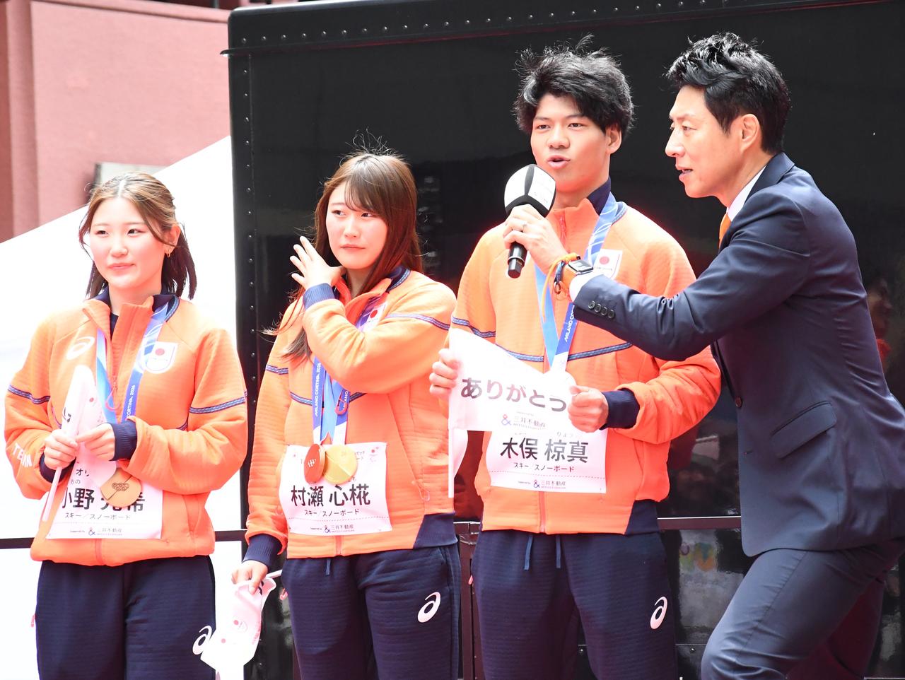 画像: 木俣椋真選手(スノーボード・男子ビッグエア／銀メダル）