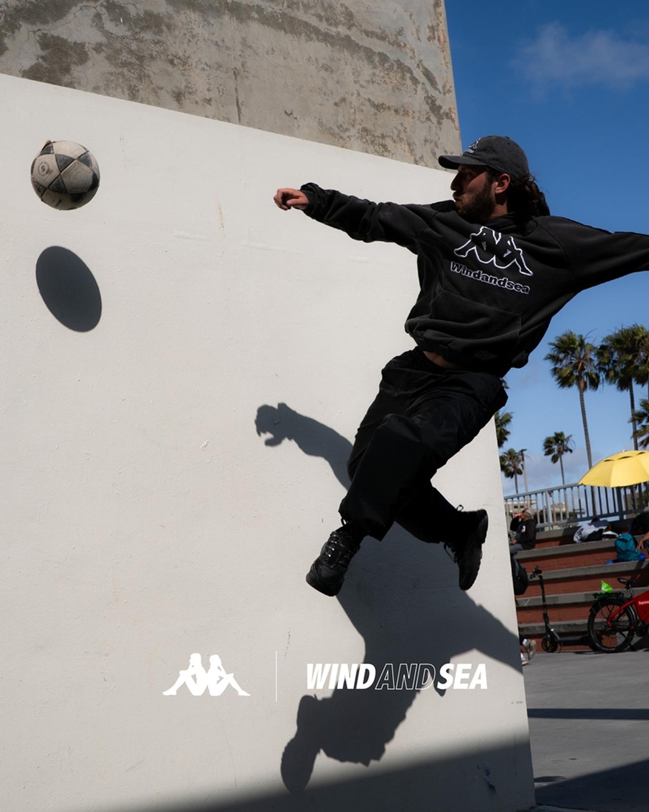 画像1: WIND AND SEA、イタリア発のスポーツブランド『Kappa』との“サッカー”コラボコレクションを発表！5月2日から抽選販売