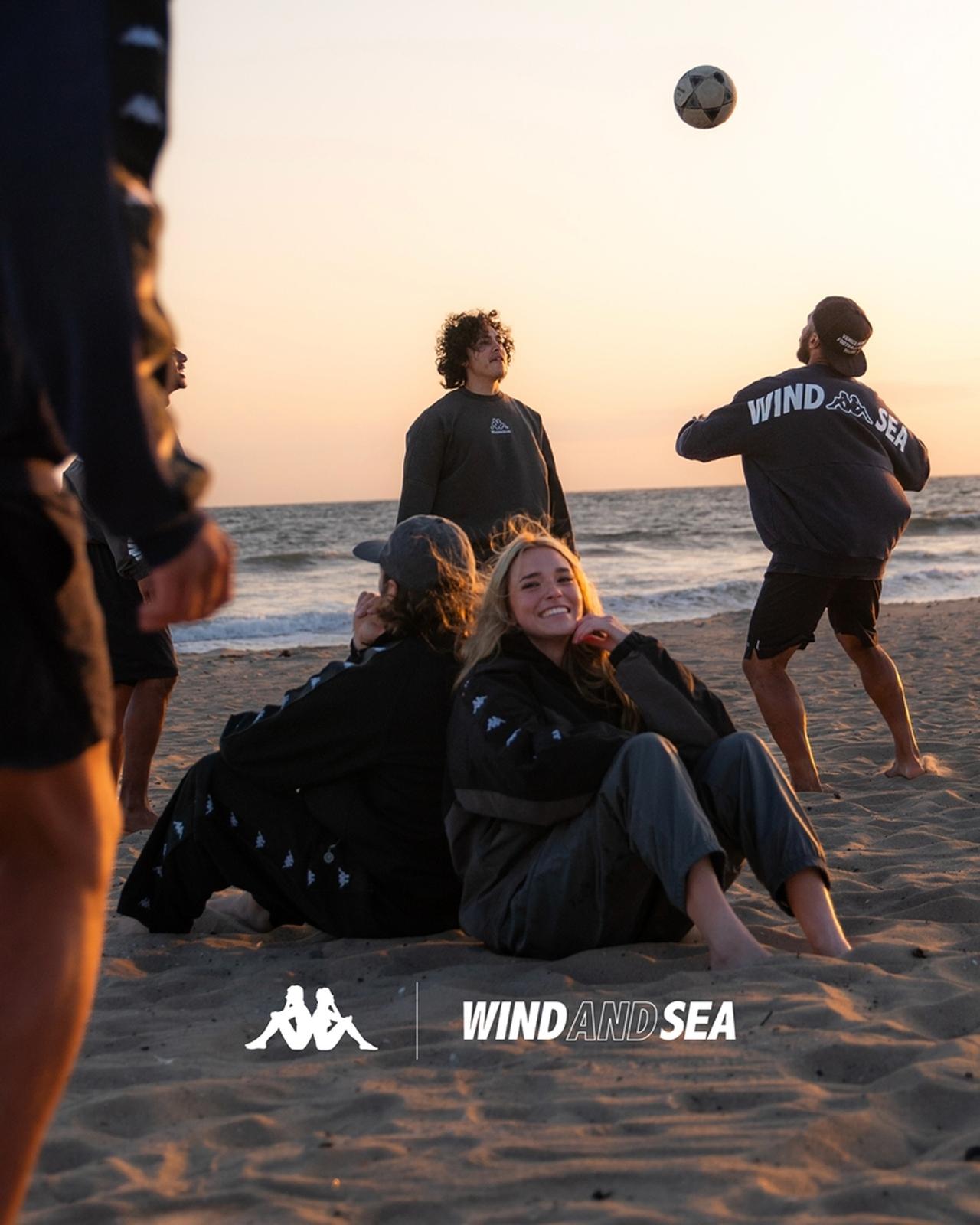 画像4: WIND AND SEA、イタリア発のスポーツブランド『Kappa』との“サッカー”コラボコレクションを発表！5月2日から抽選販売