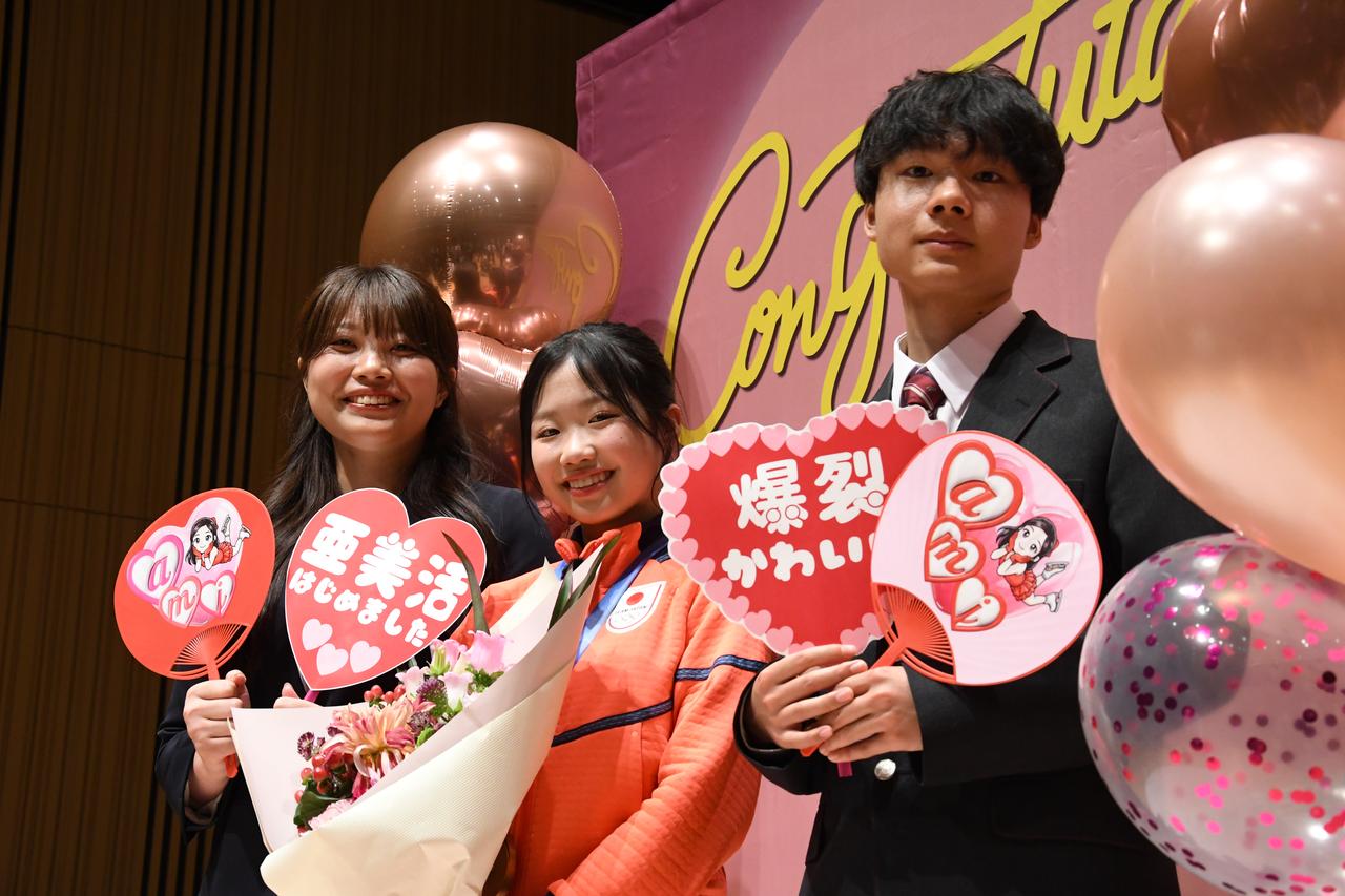画像: 中井亜美が祝賀会で「緊張せずに楽しめた」ミラノ五輪を振り返る　「スケート靴を持たずにいきたい」旅行先も明かす