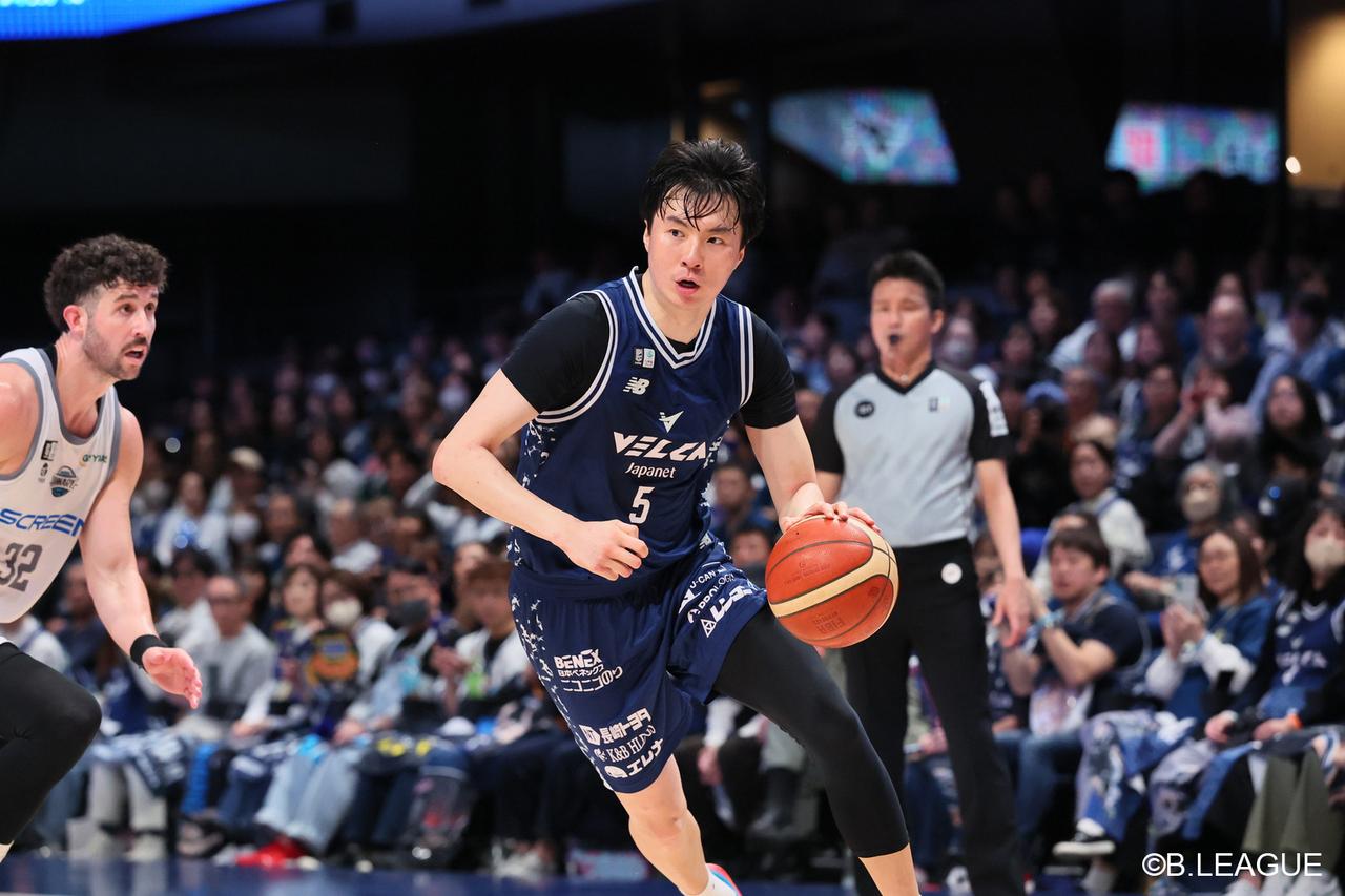 画像: 長崎ー京都 第4クォーター、果敢に攻める長崎・イ=2026年5月3日、ハピネスアリーナ