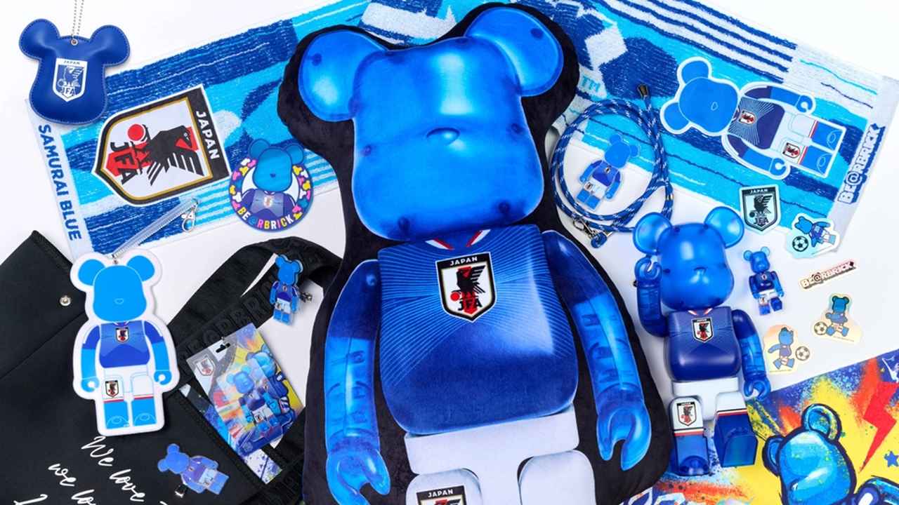 画像: BE@RBRICK「サッカー日本代表Ver.」100%&400%発売決定!1000%クッションなど全13種…6月5日より順次発売 - Qoly-Sports&the Style