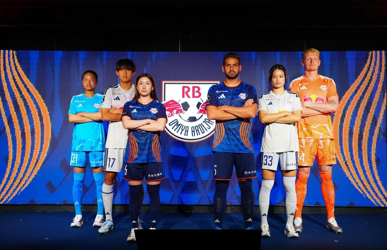 画像2: RB大宮アルディージャ、adidasと契約！2026-27シーズンの新ユニフォームを発表…5本のオレンジラインは“五街道”も象徴