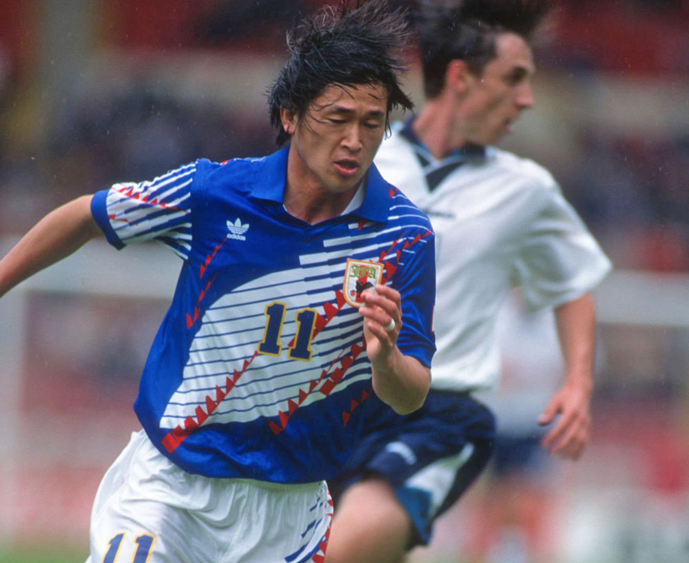 画像: 1995年アンブロカップ イングランド戦 (C)Getty Images