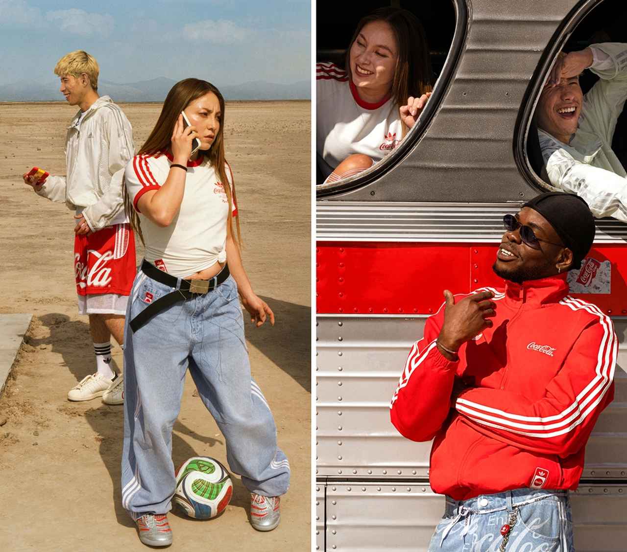 画像1: adidas、W杯に向けてコカ・コーラとのコラボコレクションを発表!ラミン・ヤマルも登場…クロアチアっぽいけどそうじゃない