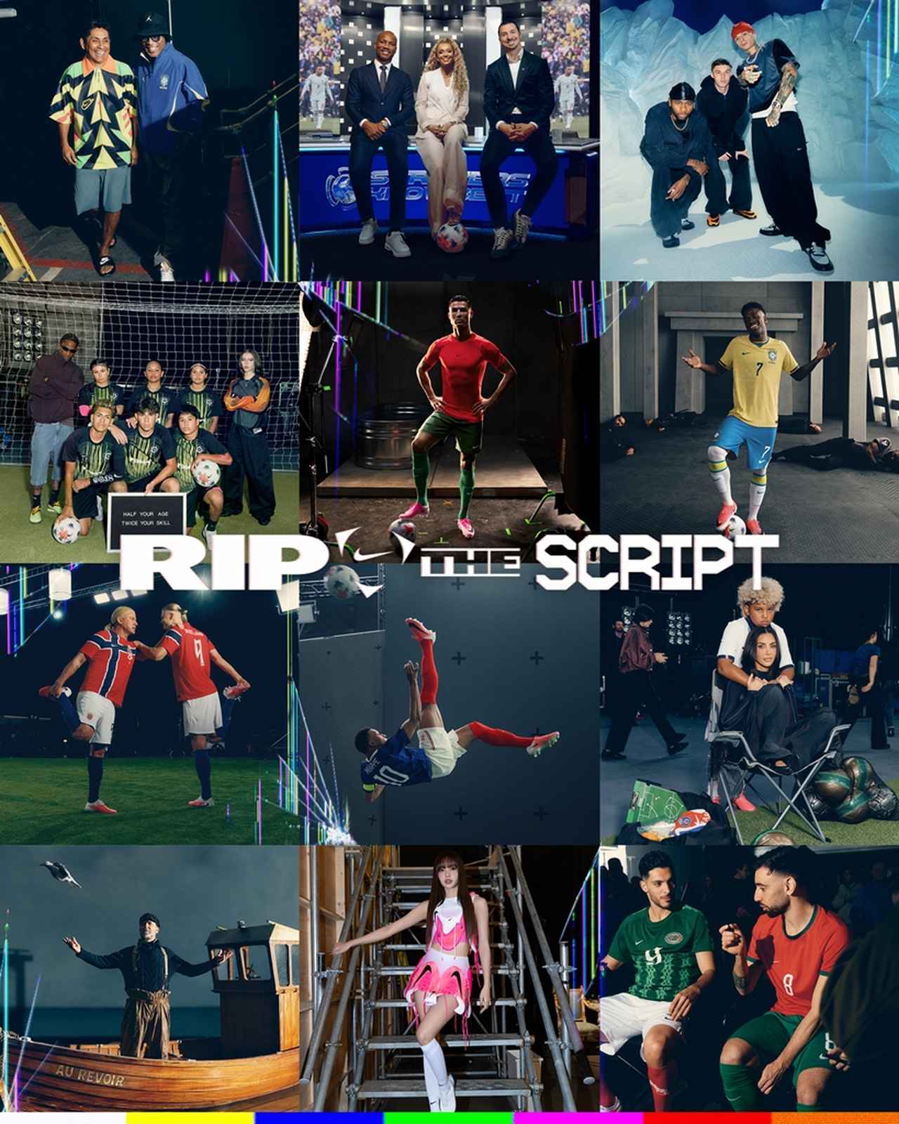 画像: NIKEフットボール、新ブランドメッセージ『Rip the Script』を発表！6分間の大作ムービーも公開…ハーランドが全部持っていく