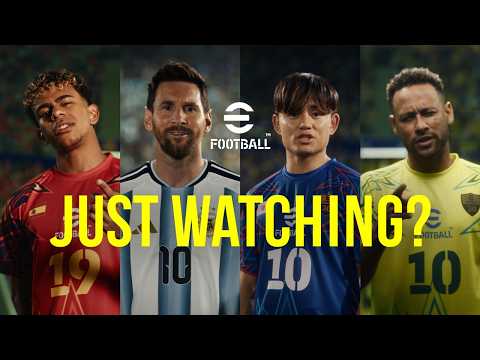 画像: eFootball™ 新CM 「JUST WATCHING?」リオネル メッシ編 www.youtube.com