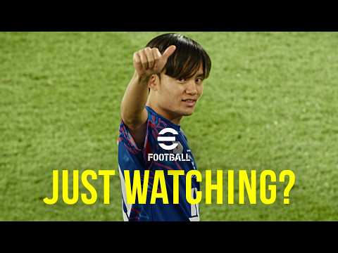 画像: eFootball™ 新CM 「JUST WATCHING?」久保建英編 www.youtube.com