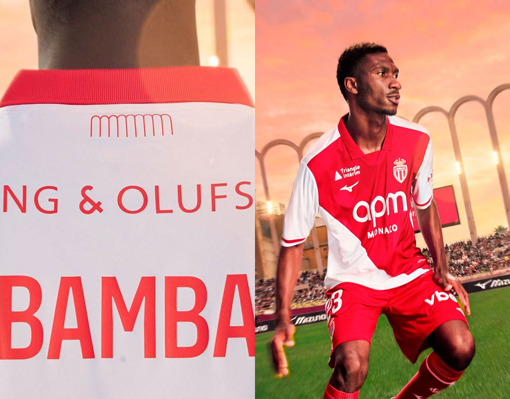 画像3: AS Monaco 2026-27 Mizuno Home